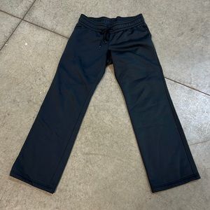 Under Armour, cold gear sweat pants size small - black